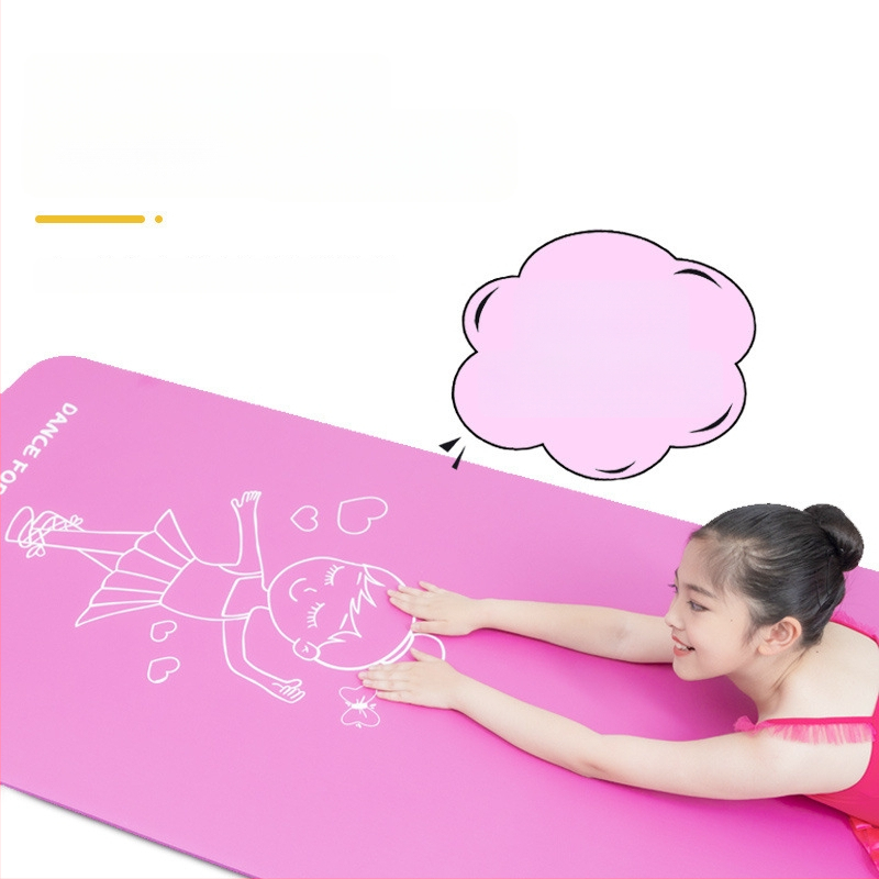 Bērnu deju jogas paklājs, Oxford audums, 8 mm biezums, figūras raksts