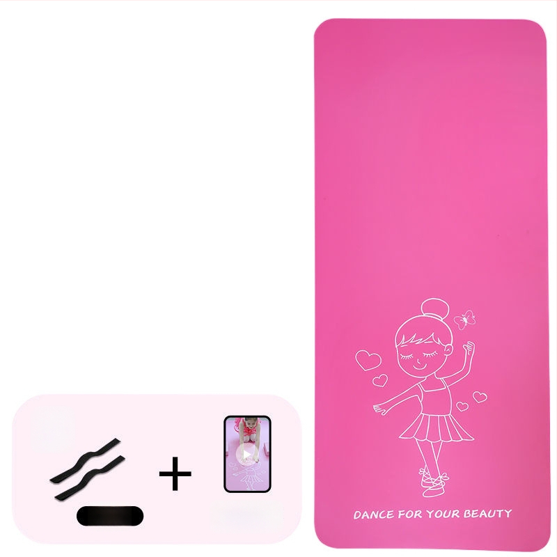 Bērnu deju jogas paklājs, Oxford audums, 8 mm biezums, figūras raksts