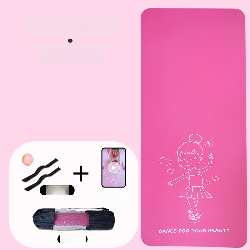 Bērnu deju jogas paklājs, Oxford audums, 8 mm biezums, figūras raksts