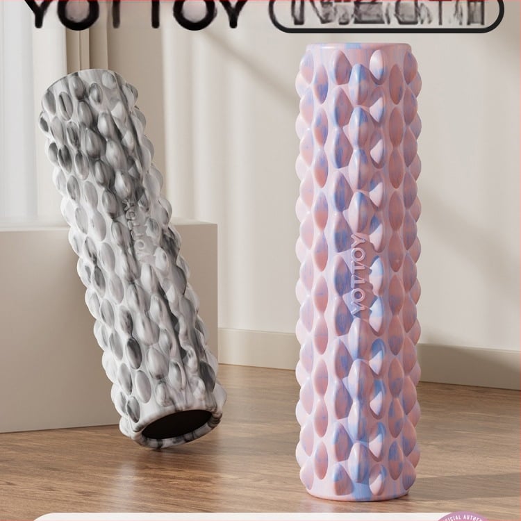 Putų volelis raumenų atsipalaidavimui, nugaros masažai ir kojų tonusui – Medžiaga: šilkas gėlė; Prekės ženklas: Kitas