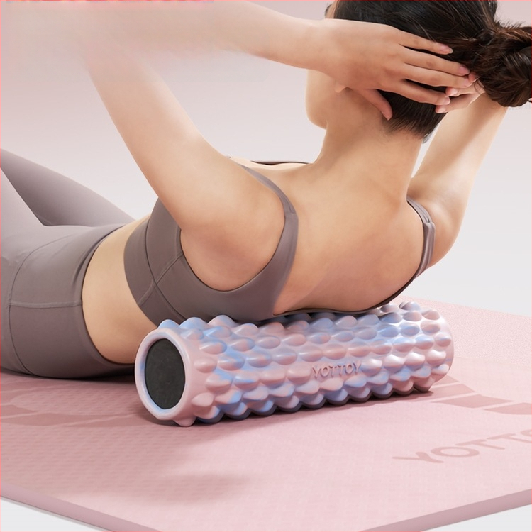 Putų volelis raumenų atsipalaidavimui, nugaros masažai ir kojų tonusui – Medžiaga: šilkas gėlė; Prekės ženklas: Kitas