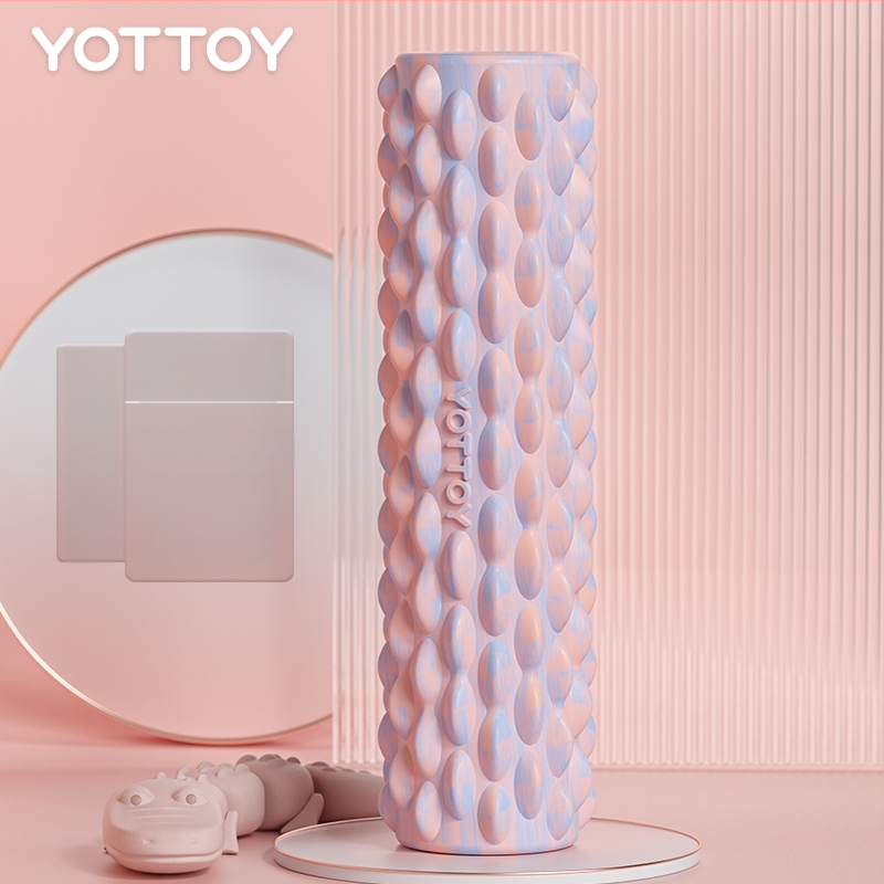 Putų volelis raumenų atsipalaidavimui, nugaros masažai ir kojų tonusui – Medžiaga: šilkas gėlė; Prekės ženklas: Kitas