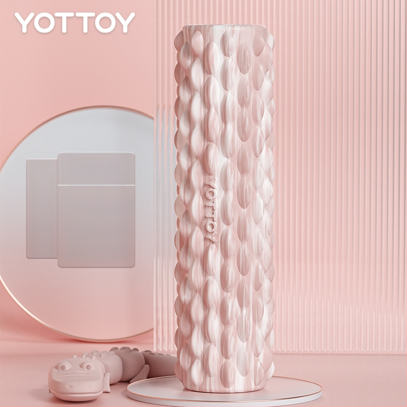 Putų volelis raumenų atsipalaidavimui, nugaros masažai ir kojų tonusui – Medžiaga: šilkas gėlė; Prekės ženklas: Kitas