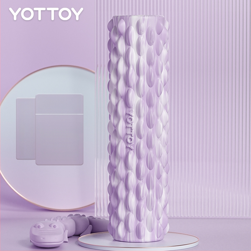 Putų volelis raumenų atsipalaidavimui, nugaros masažai ir kojų tonusui – Medžiaga: šilkas gėlė; Prekės ženklas: Kitas