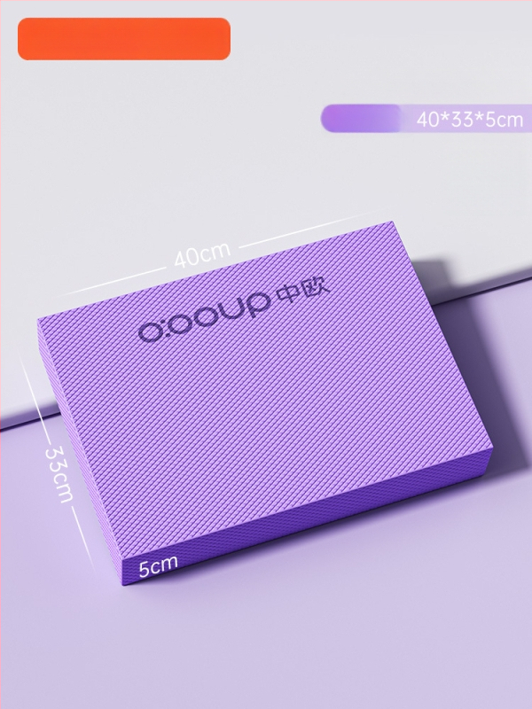 Joga paklājs līdzsvaram un korpusa vingrinājumiem, materiāls: TPE, biezums: 5–6 cm, svars: 0,15–0,45 kg, vienkrāsains dizains