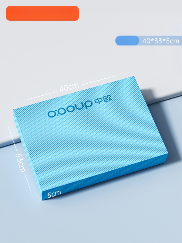 Joga paklājs līdzsvaram un korpusa vingrinājumiem, materiāls: TPE, biezums: 5–6 cm, svars: 0,15–0,45 kg, vienkrāsains dizains