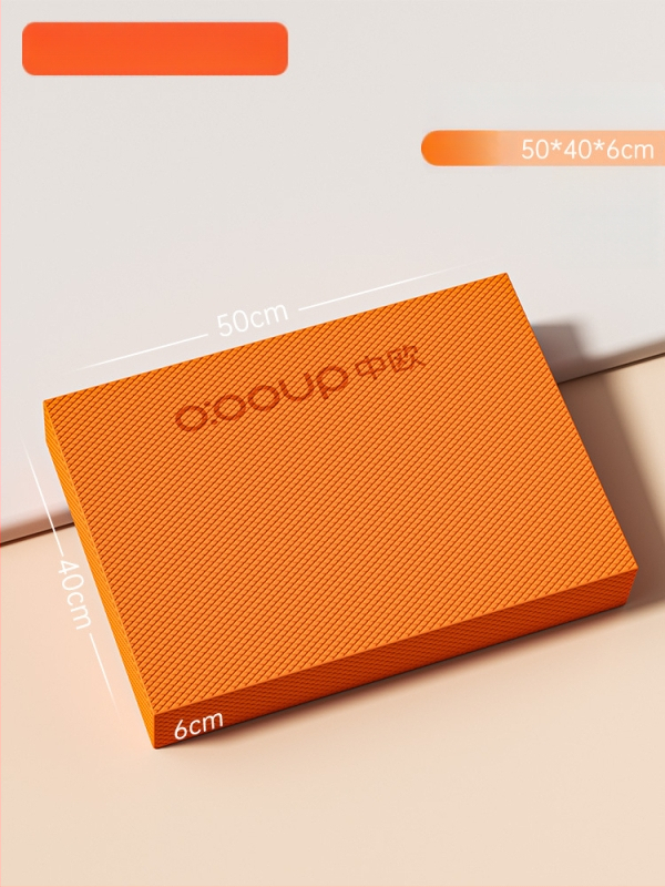 Joga paklājs līdzsvaram un korpusa vingrinājumiem, materiāls: TPE, biezums: 5–6 cm, svars: 0,15–0,45 kg, vienkrāsains dizains