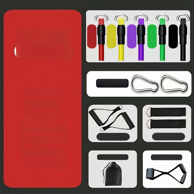 Jiupu Atsparos Virvutė – Namų fitneso įranga krūtinės treniravimui, tinkama vaikams, paaugliams ir suaugusiems, fitnesui ir grožiui