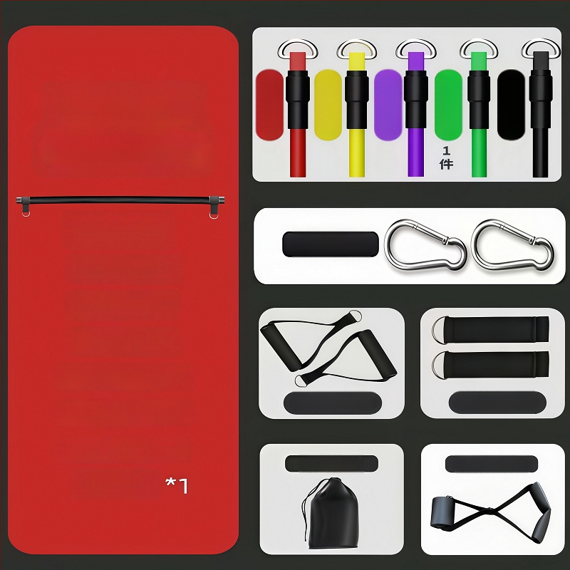 Jiupu Atsparos Virvutė – Namų fitneso įranga krūtinės treniravimui, tinkama vaikams, paaugliams ir suaugusiems, fitnesui ir grožiui