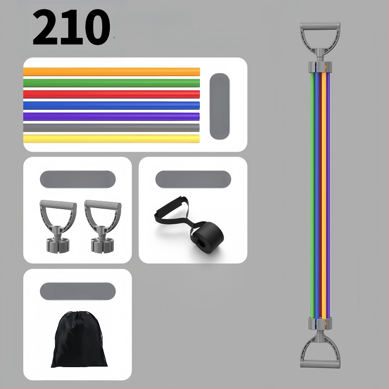 Jiupu Atsparos Virvutė – Namų fitneso įranga krūtinės treniravimui, tinkama vaikams, paaugliams ir suaugusiems, fitnesui ir grožiui