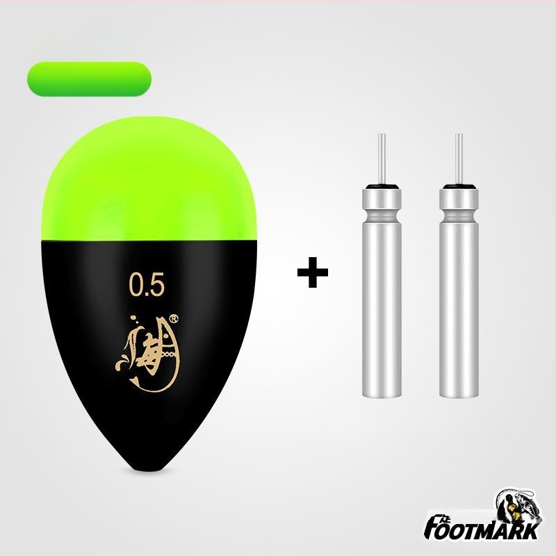 Pludiņu komplekts makšķerēšanai no plastmasas, gaismas efekts, gari metieni, nakts makšķerēšana