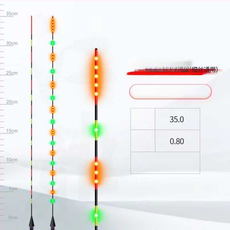 LED stikla šķiedras pludiņa aste vertikālajam driftam – Jiangding