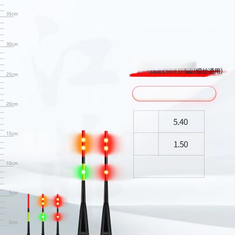 LED stikla šķiedras pludiņa aste vertikālajam driftam – Jiangding