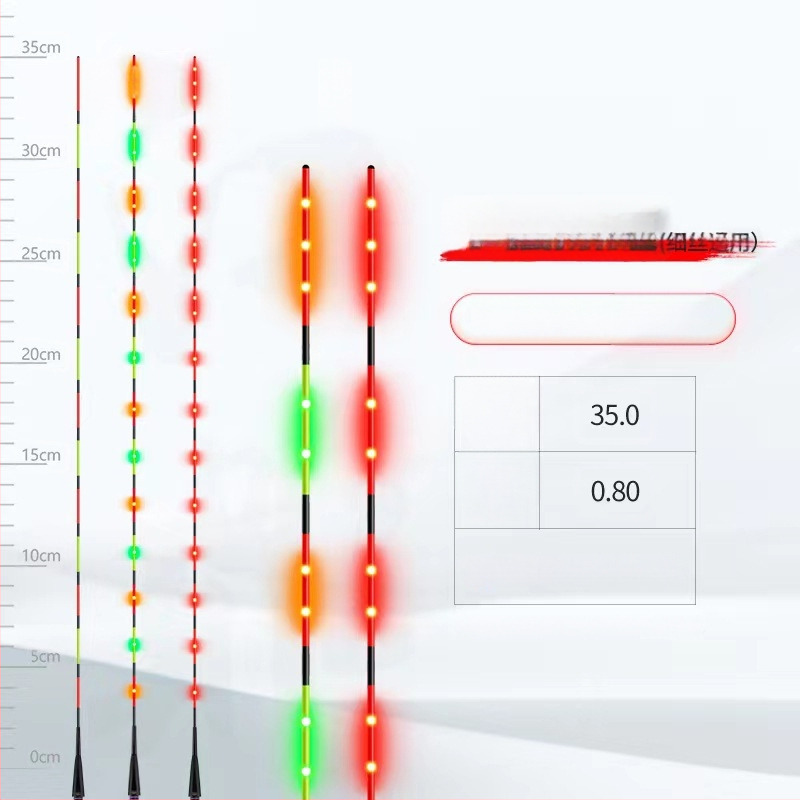 LED stikla šķiedras pludiņa aste vertikālajam driftam – Jiangding