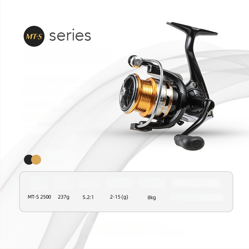 FishMX spininga spole – viegls dizains, leņķēta spole, garas metes