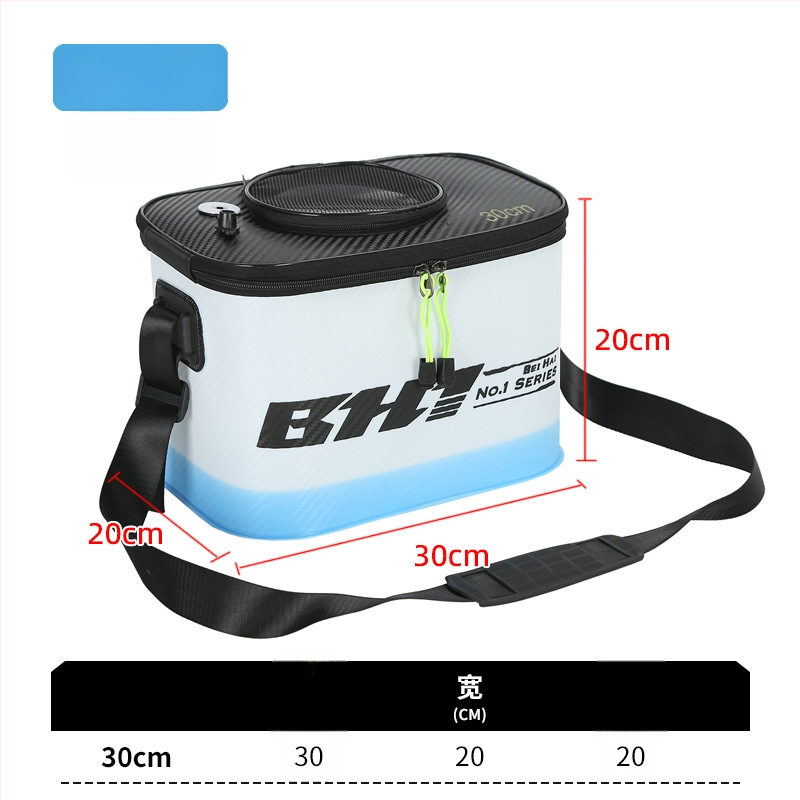Saliekams EVA kauss dzīviem zivīm, pārnēsājamais zvejas kauss, 410 g, pielāgojams