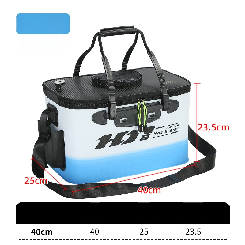 Saliekams EVA kauss dzīviem zivīm, pārnēsājamais zvejas kauss, 410 g, pielāgojams