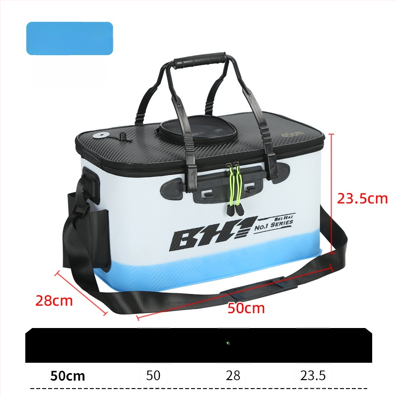 Saliekams EVA kauss dzīviem zivīm, pārnēsājamais zvejas kauss, 410 g, pielāgojams