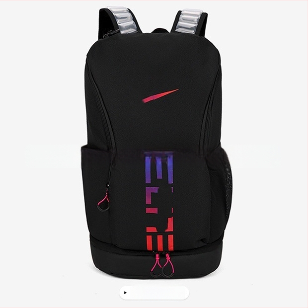 Unisex sportinė kuprinė su oro pagalvių juostomis, atspari dėvėjimui, nugaros apsauga, didelė talpa, lauko sporto veikloms