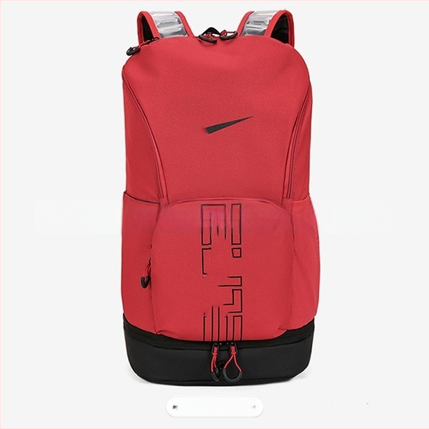 Unisex sportinė kuprinė su oro pagalvių juostomis, atspari dėvėjimui, nugaros apsauga, didelė talpa, lauko sporto veikloms