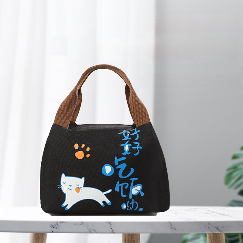 BNRU Korejas stilā termo soma pusdienām, ūdensizturīga, mūsdienīgs minimālisma stils, modelis 006