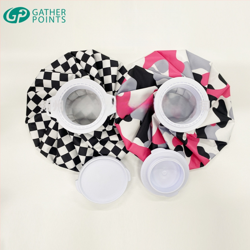 Nešiojamos sporto terapijos šaldymo pakuotė, sulankstoma, greitas aušinimas ir vandens įpurškimas; medžiaga: poliesteris su PVC/TPU danga; tinka sportui ir piknikams