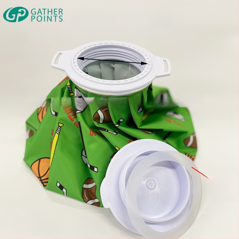 Nešiojamos sporto terapijos šaldymo pakuotė, sulankstoma, greitas aušinimas ir vandens įpurškimas; medžiaga: poliesteris su PVC/TPU danga; tinka sportui ir piknikams