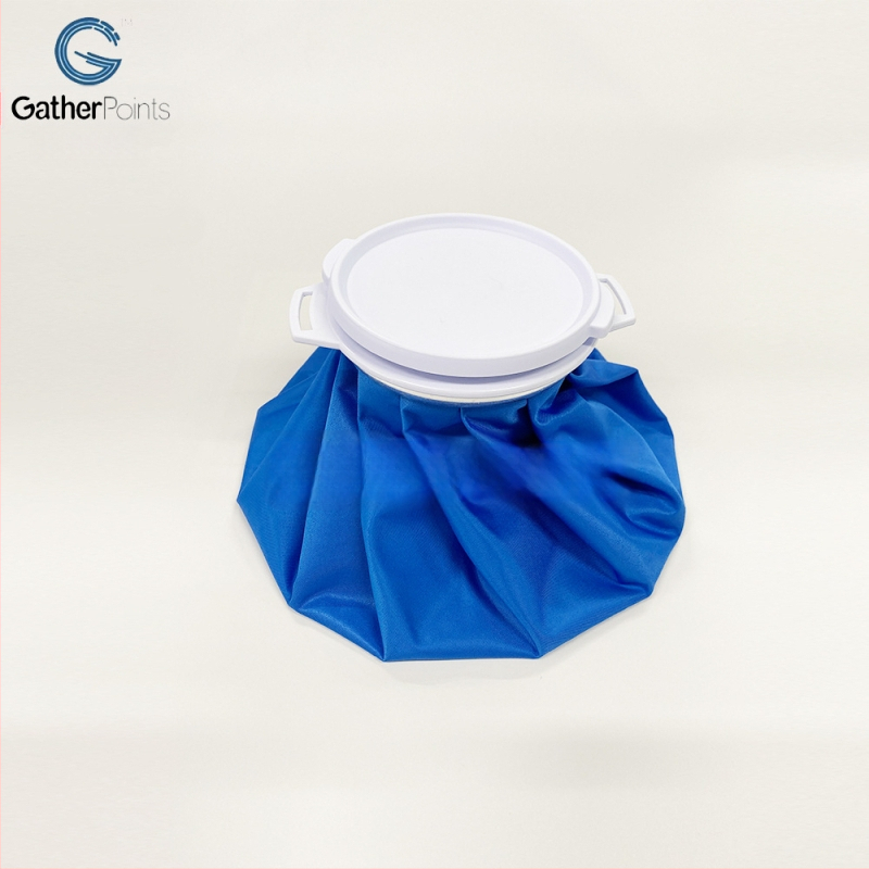 Nešiojamos sporto terapijos šaldymo pakuotė, sulankstoma, greitas aušinimas ir vandens įpurškimas; medžiaga: poliesteris su PVC/TPU danga; tinka sportui ir piknikams