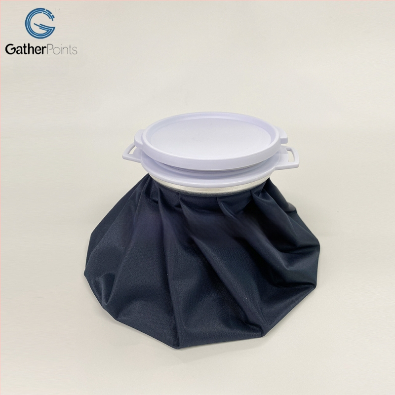 Nešiojamos sporto terapijos šaldymo pakuotė, sulankstoma, greitas aušinimas ir vandens įpurškimas; medžiaga: poliesteris su PVC/TPU danga; tinka sportui ir piknikams