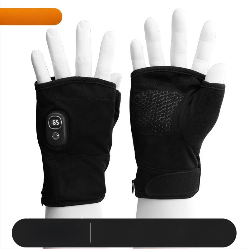 Elektriskās apkures cimdi – Uzlādējami, Flīsa materiāls, Unisex, Slēpošanai