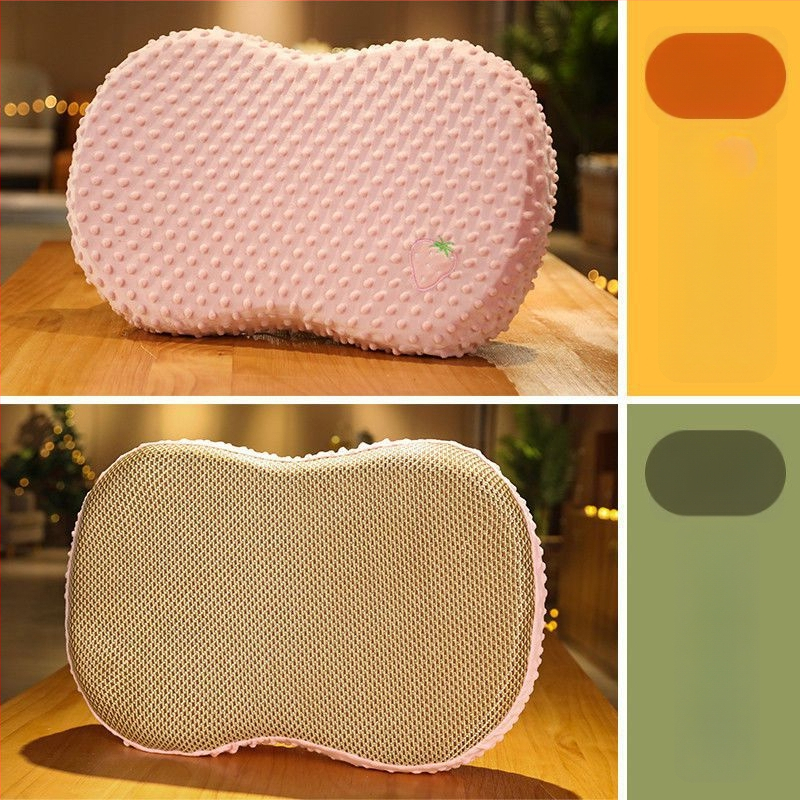 Atmiņas putu spilvens ar lateksa kodolu, konfektes formas, kodola augstums 1–5 cm