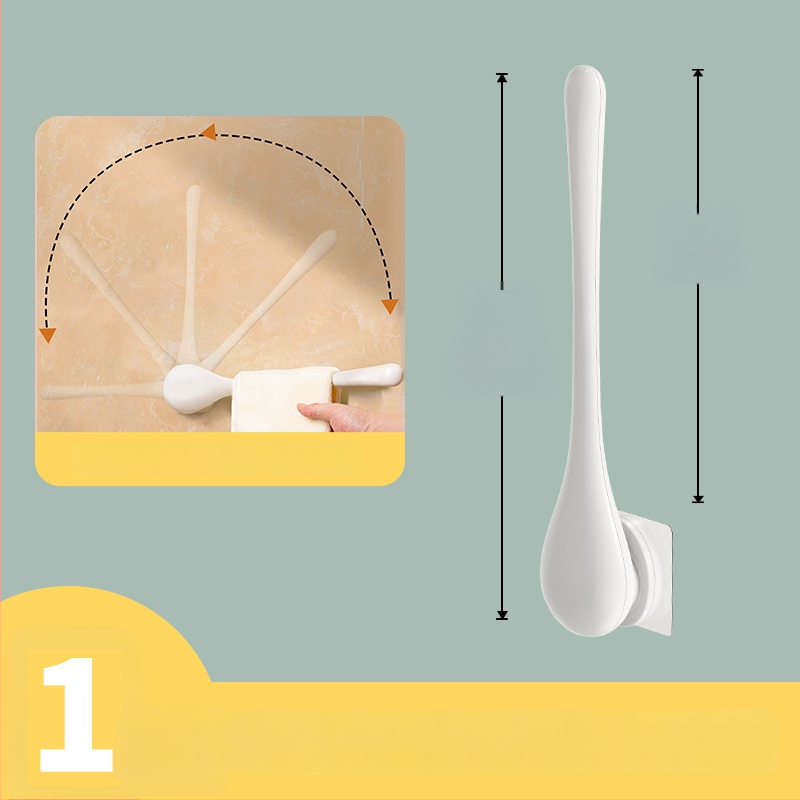 Užuolaidų laikiklis, sieninis tvirtinimas, medis, modernus minimalistinis stilius, šoninis vėjo atsparus kabliukas