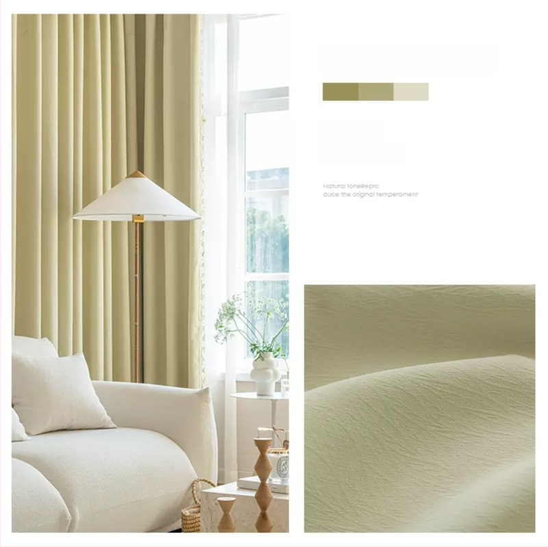 Chenille függöny jacquard szövésű, Magas árnyékolás 71–90%, Light Luxury stílus, nappali és hálószoba számára