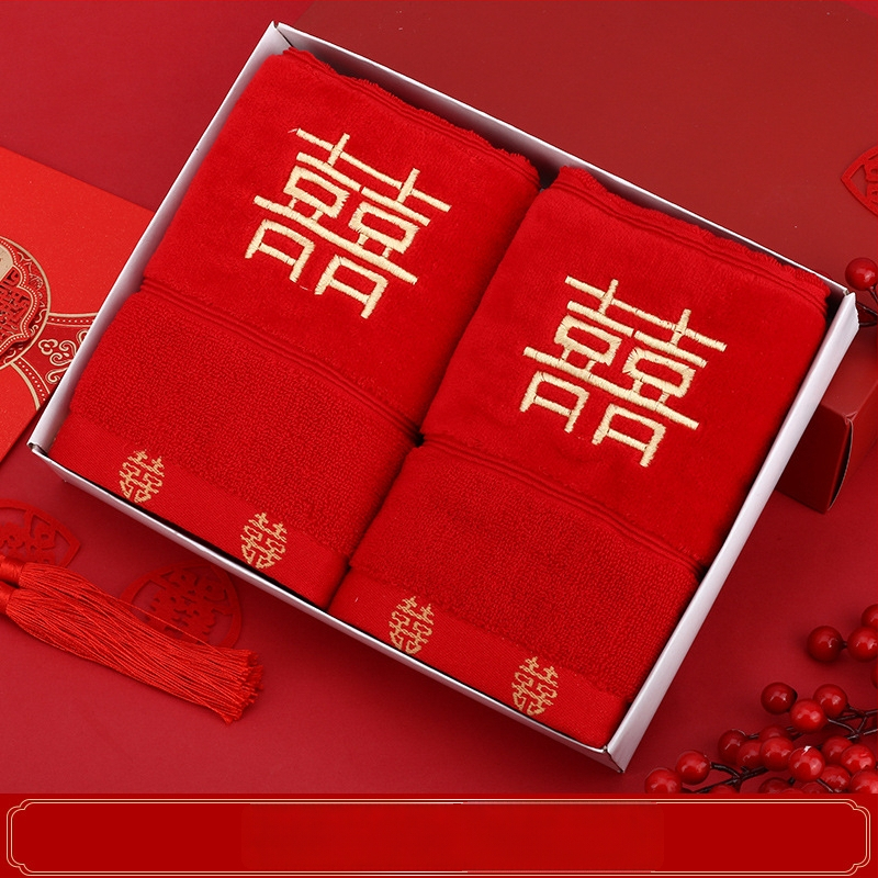 Veido rankšluostis, 100% medvilnė, 100 g, siuvinėjimas ir džakardas, kinų stilius