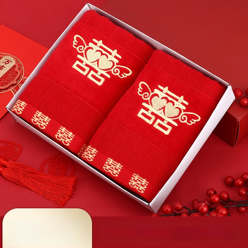 Veido rankšluostis, 100% medvilnė, 100 g, siuvinėjimas ir džakardas, kinų stilius