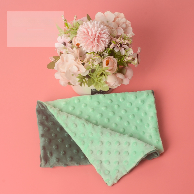 Bean fleece pledas, neimportuota, minkšta ir šilta, su graužikų raštu