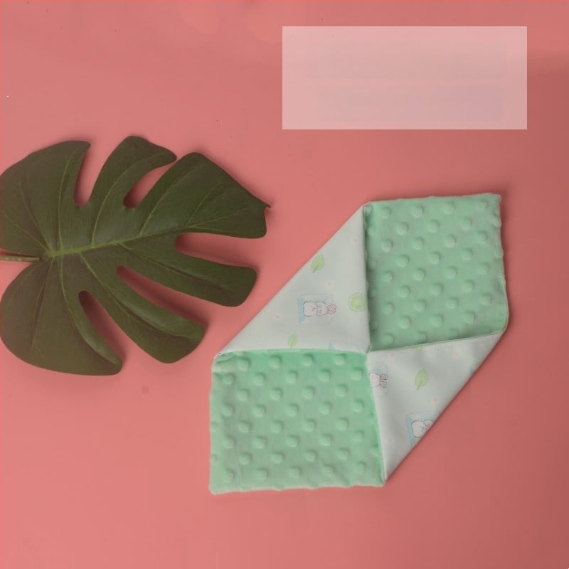 Bean fleece pledas, neimportuota, minkšta ir šilta, su graužikų raštu