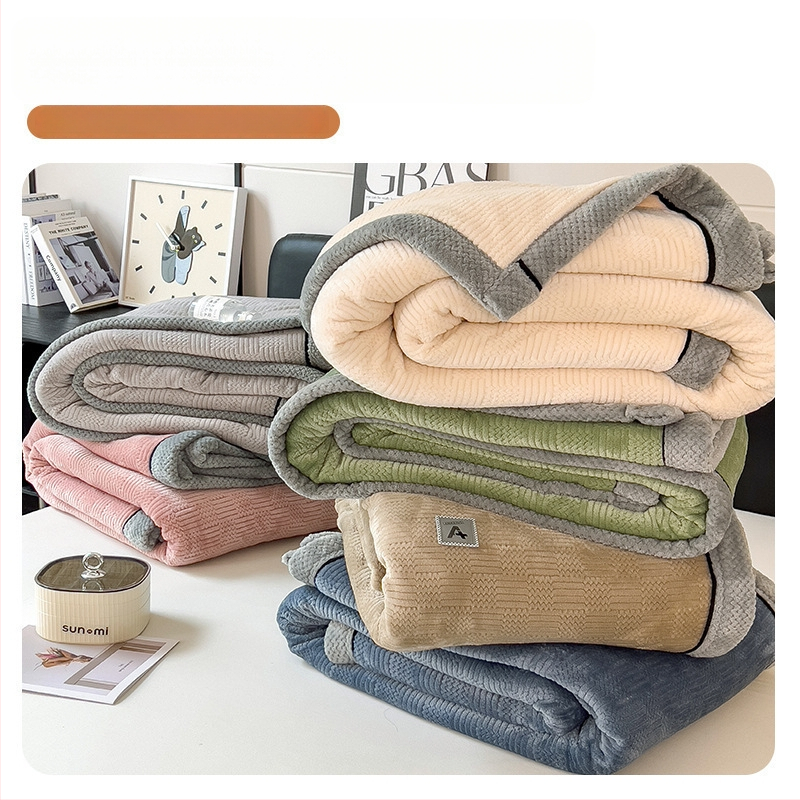 Piena velūra pleds, poliestera šķiedra, adīts, dubulti biezs, 300–500 g, visām sezonām