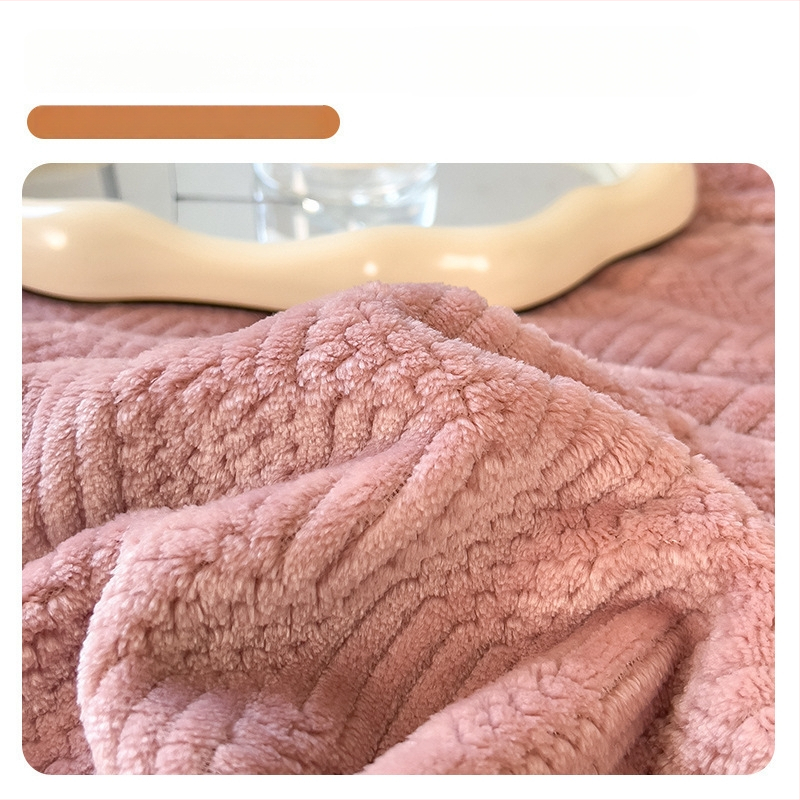 Piena velūra pleds, poliestera šķiedra, adīts, dubulti biezs, 300–500 g, visām sezonām