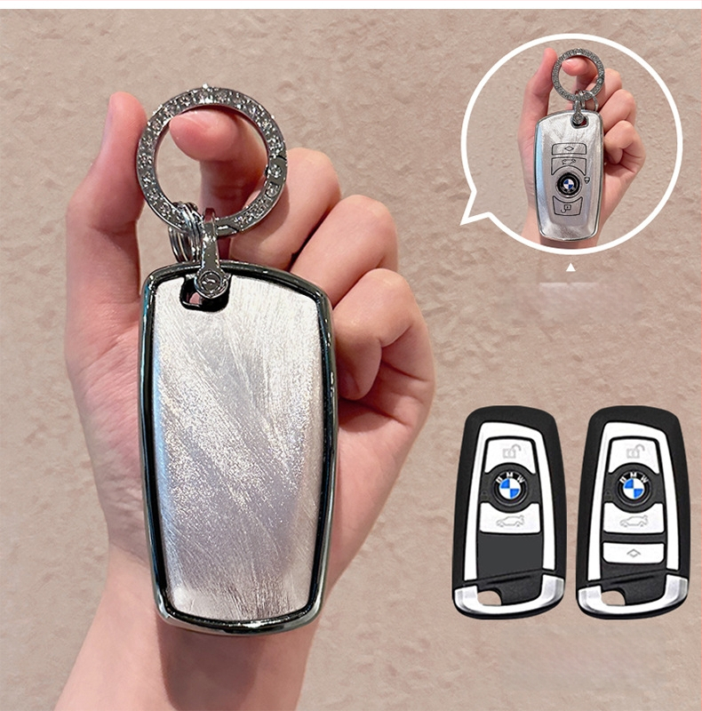 TPU potpuno kućište ključa BMW 3. serije, kopča, japansko-korejski stil, prilagodljivo