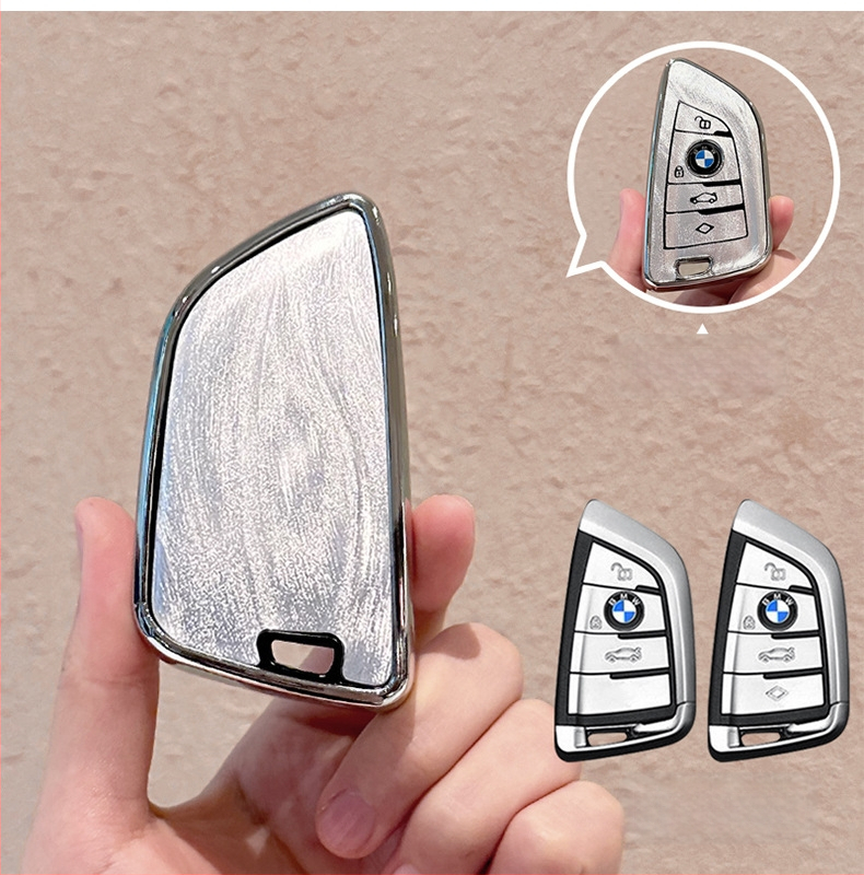 TPU potpuno kućište ključa BMW 3. serije, kopča, japansko-korejski stil, prilagodljivo