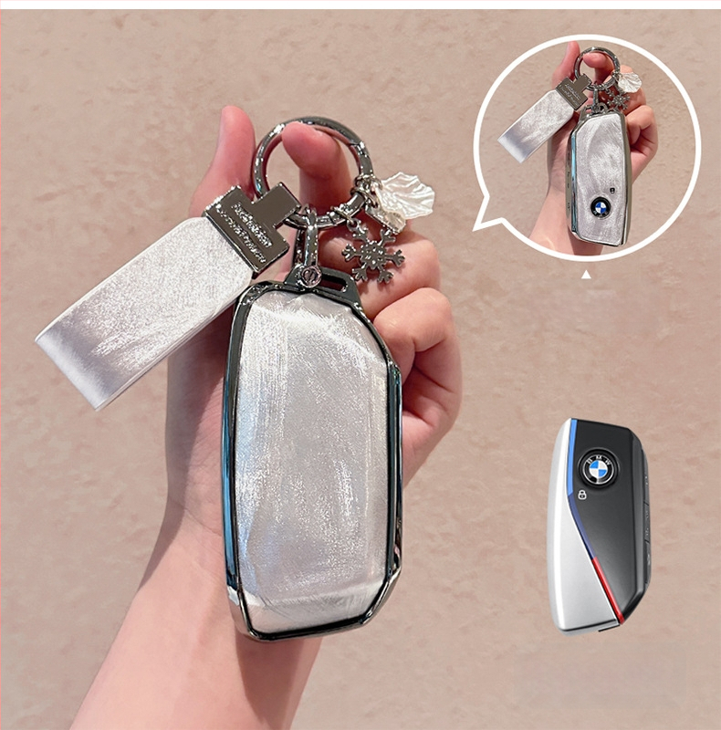 TPU potpuno kućište ključa BMW 3. serije, kopča, japansko-korejski stil, prilagodljivo