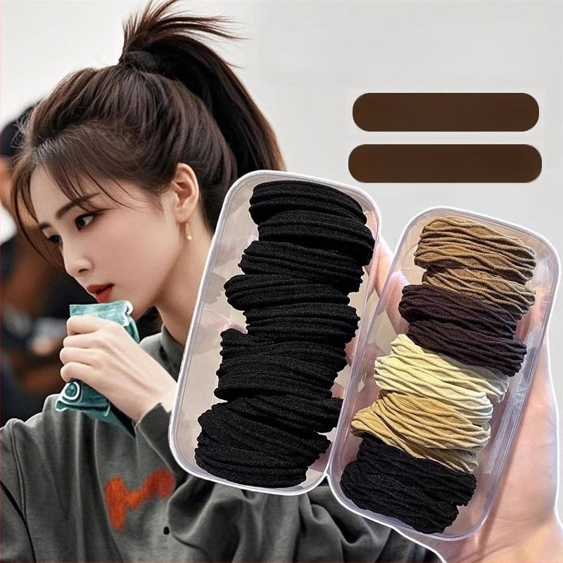 Gumica za kosu od tkanine, ručna izrada, korejski stil, visoka elastičnost (proljeće 2025 izdanje)