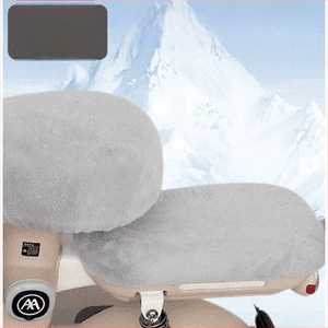 Žieminis sėdynės uždangalas elektriniam dviračiui, medvilnės medžiaga, be užpildo, be logotipo
