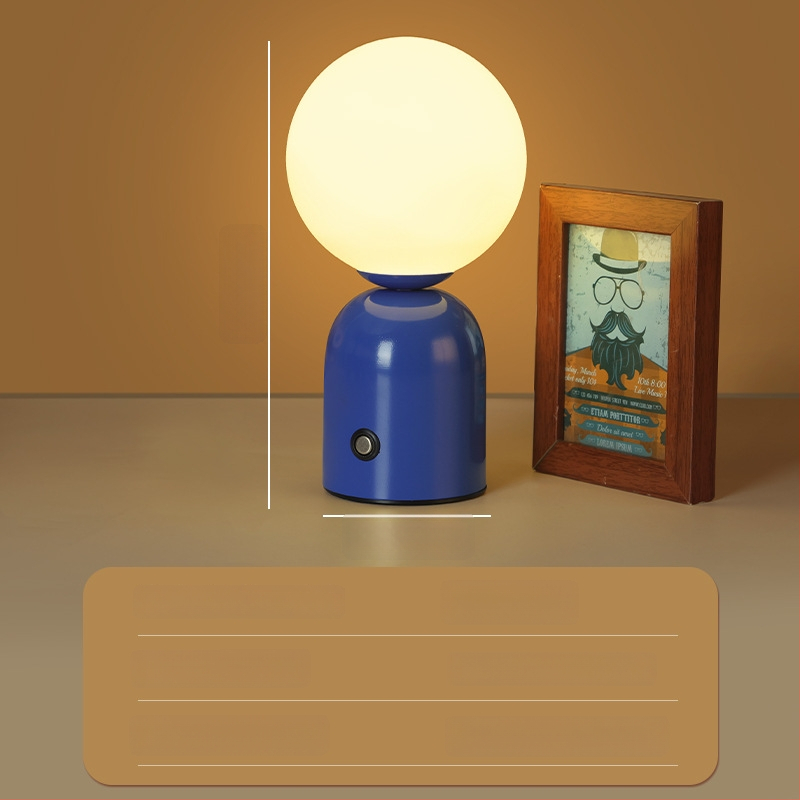 Šiaurės Macaron stalo lempa – atmosferinis apšvietimas barui/kavinei/KTV, metalinis laikiklis, modelis HT-TD1W153, ≤36V, CE sertifikatas