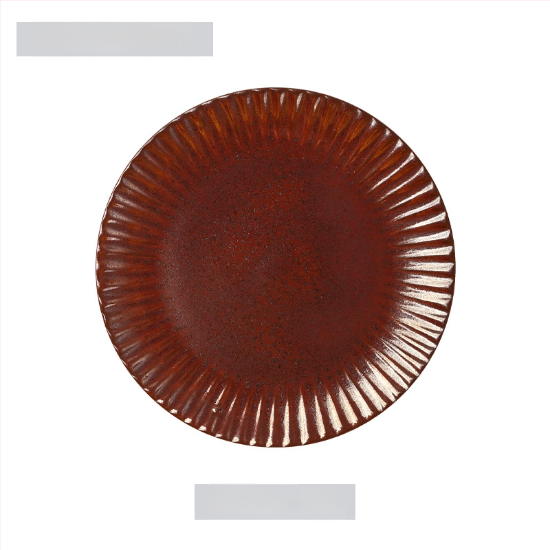 Keramiskas kafijas krūzes un šķīvji komplekts, japāņu stila, ar drukātu logotipu, iespējama personalizācija