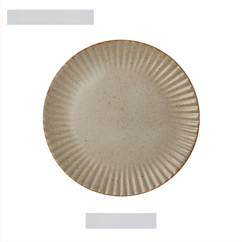 Keramiskas kafijas krūzes un šķīvji komplekts, japāņu stila, ar drukātu logotipu, iespējama personalizācija