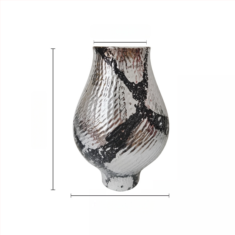 Keramikas vāze ar ķīniešu stilu; materiāls: keramika; kategorija: vāze; stils: ķīniešu.