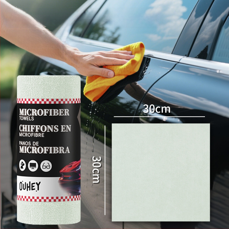 Daugiafunkcinis automobilio rankšluostis, mikropluoštas, 150 g, Jacquard audinys, viengijų siūlų pynimas, greitas džiūvimas ir didelis vandens sugėrimas