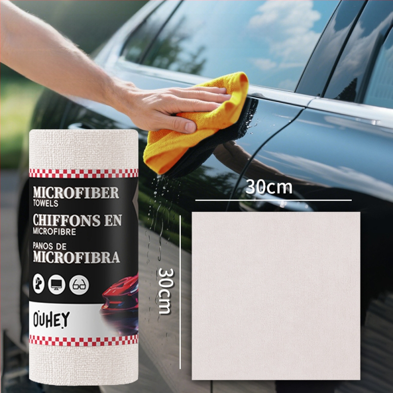 Daugiafunkcinis automobilio rankšluostis, mikropluoštas, 150 g, Jacquard audinys, viengijų siūlų pynimas, greitas džiūvimas ir didelis vandens sugėrimas